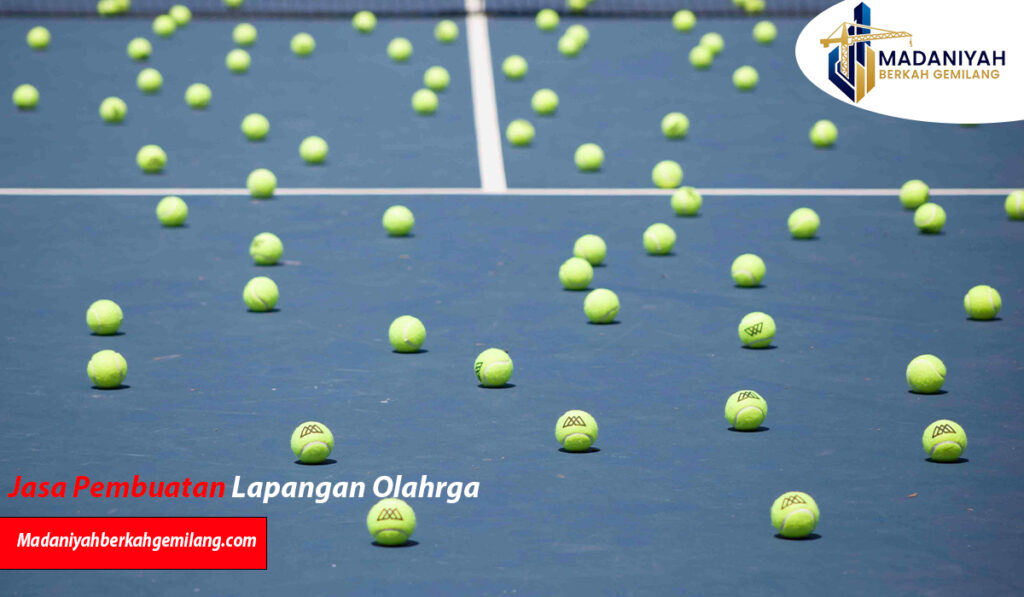 Jasa Pembuatan Lapangan Tenis – Sistem Acrylic & Cushion