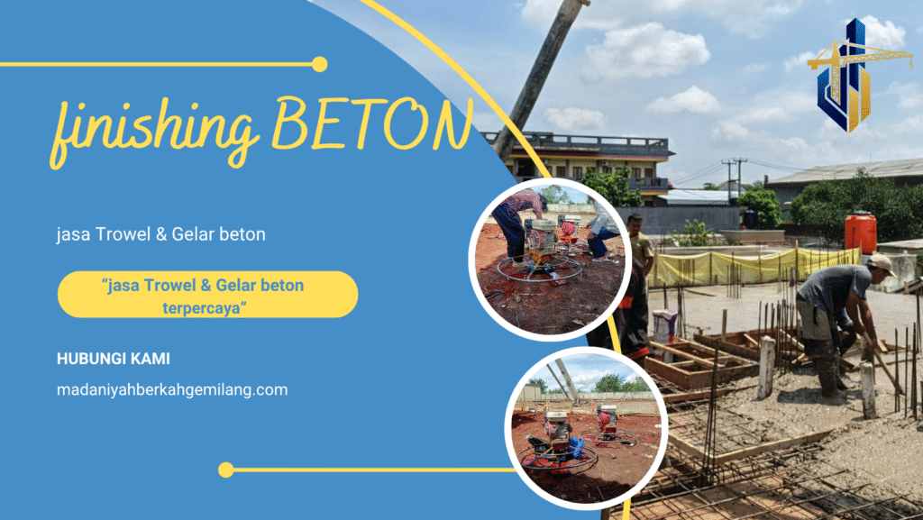 jasa Trowel & Gelar beton