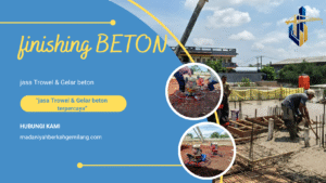 jasa trowel & gelar beton Jakarta